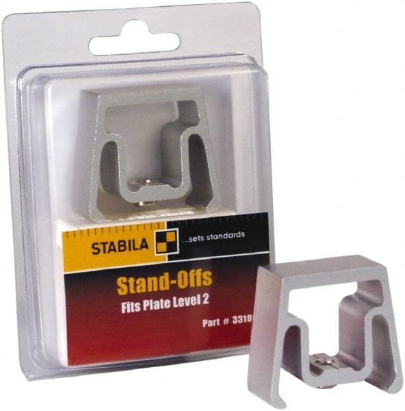 Stabila - Plate Level Standoff Mount - Silver, Use with 35610, 35712, 34610 & 34712 - Exact Tooling