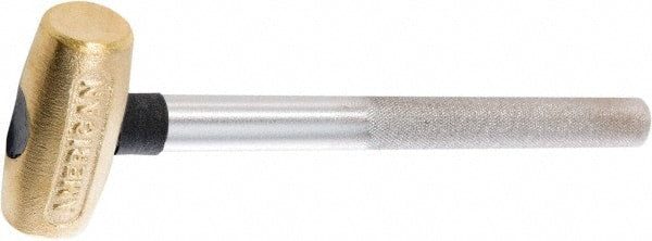 American Hammer - 8 oz Head 1" Face Brass Hammer - Exact Tooling