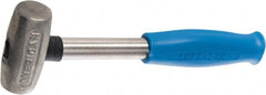 American Hammer - 1 Lb Head 1-1/8" Face Zinc Aluminum Alloy Nonmarring Hammer - Exact Tooling