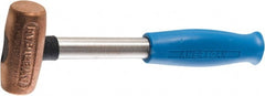 American Hammer - 4 Lb Head 1-5/8" Face Copper Hammer - Exact Tooling