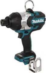Makita - 7/16" Drive 18 Volt T-Handle Cordless Impact Wrench & Ratchet - 2,200 RPM, 600 Ft/Lb Torque, Lithium-Ion Batteries Not Included - Exact Tooling