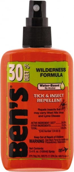 Ben's - 3.4 oz 30% DEET Pump Spray - For Ticks, Mosquitos, Disease Carrying Insects - Exact Tooling