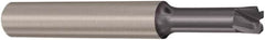 Seco - 3mm, 4 Flute, Single End, Solid Carbide, 0.5mm Corner Radius End Mill - 80mm OAL, 0° Helix, Right Hand Flute, 0.35mm LOC, Right Hand Cut, 30mm Extended Reach - Exact Tooling