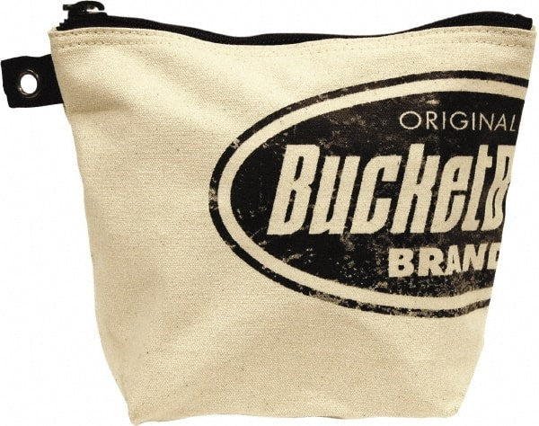 Bucket Boss - 1 Pocket Holster - Canvas, Cream & Black, 10" Wide x 1" High - Exact Tooling