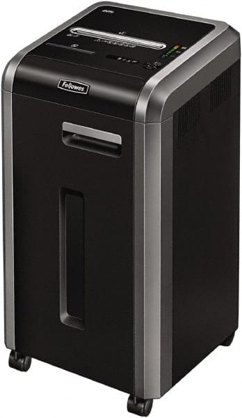 FELLOWES - 7/32" Strip, 20 Sheet Strip Cut Commercial Shredder - 17-3/4" Long x 17-1/8" Wide x 30-3/4" High, Level 2 Security, 16 Gal Wastebasket - Exact Tooling
