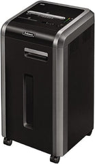 FELLOWES - 7/32" Strip, 20 Sheet Strip Cut Commercial Shredder - 17-3/4" Long x 17-1/8" Wide x 30-3/4" High, Level 2 Security, 16 Gal Wastebasket - Exact Tooling