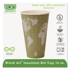 ECO PRODUCTS - Paper & Plastic Cups, Plates, Bowls & Utensils; Breakroom Accessory Type: Paper Cups ; Breakroom Accessory Description: Cups-Hot Drink; Paper ; Color: Tan - Exact Tooling