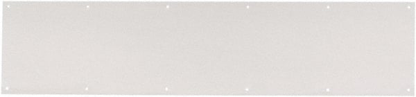 IVES - 34" Long x 8" High Stainless Steel Kickplate - Satin Chrome Finish - Exact Tooling