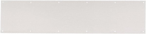 IVES - 34" Long x 10" High Stainless Steel Kickplate - Satin Chrome Finish - Exact Tooling