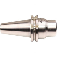 Emuge - ISO40 Taper Shank, 3/4" Hole Diam x 40mm Nose Diam Milling Chuck - 63mm Projection, Through-Spindle Coolant, Balanced to 20,000 RPM - Exact Tooling