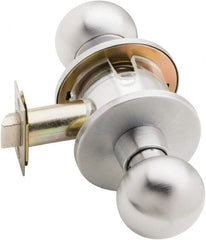 Falcon - Satin Chrome Passage Knob Lockset - Exact Tooling
