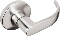 Schlage - 1-3/8 to 2" Door Thickness, Satin Chrome Privacy Knob Lockset - Exact Tooling