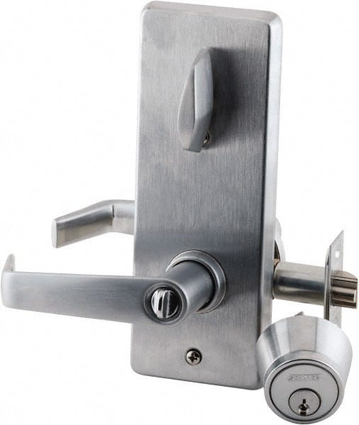 Schlage - Entrance Lever Lockset for 2-1/8" Thick Doors - Exact Tooling