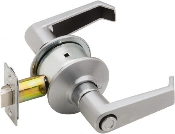 Schlage - Privacy Lever Lockset for 1-3/8 to 1-7/8" Thick Doors - Exact Tooling