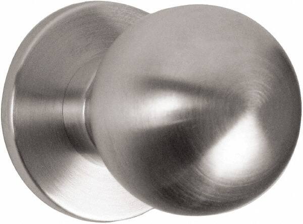 Falcon - Satin Chrome Storeroom Knob Lockset - Exact Tooling