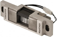 Von Duprin - 10-1/2" Long x 2" Wide, Satin Stainless Steel Finish, Electric Door Strike - Exact Tooling