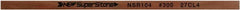 Value Collection - Flat Ceramic Finishing Stick - 100mm Long x 2mm Wide x 10mm Thick, 300 Grit - Exact Tooling