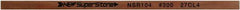 Value Collection - Flat Ceramic Finishing Stick - 100mm Long x 1mm Wide x 10mm Thick, 300 Grit - Exact Tooling
