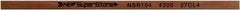 Value Collection - Flat Ceramic Finishing Stick - 100mm Long x 0.8mm Wide x 10mm Thick, 300 Grit - Exact Tooling