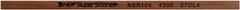 Value Collection - Flat Ceramic Finishing Stick - 100mm Long x 0.8mm Wide x 6mm Thick, 300 Grit - Exact Tooling
