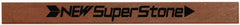 Value Collection - Flat Ceramic Finishing Stick - 40mm Long x 0.8mm Wide x 6mm Thick, 300 Grit - Exact Tooling