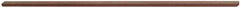 Value Collection - Flat Ceramic Finishing Stick - 50mm Long x 0.5mm Wide x 0.5mm Thick, 300 Grit - Exact Tooling