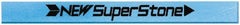 Value Collection - Flat Ceramic Finishing Stick - 40mm Long x 1mm Wide x 4mm Thick, 800 Grit - Exact Tooling
