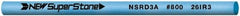 Value Collection - Round Ceramic Finishing Stick - 50mm Long x 3mm Wide, 800 Grit - Exact Tooling