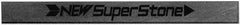 Value Collection - Flat Ceramic Finishing Stick - 40mm Long x 1mm Wide x 4mm Thick, 600 Grit - Exact Tooling