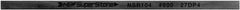 Value Collection - Flat Ceramic Finishing Stick - 100mm Long x 2mm Wide x 10mm Thick, 600 Grit - Exact Tooling