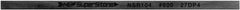 Value Collection - Flat Ceramic Finishing Stick - 100mm Long x 2mm Wide x 6mm Thick, 600 Grit - Exact Tooling