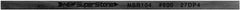 Value Collection - Flat Ceramic Finishing Stick - 100mm Long x 1mm Wide x 10mm Thick, 600 Grit - Exact Tooling