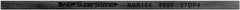 Value Collection - Flat Ceramic Finishing Stick - 100mm Long x 1mm Wide x 2mm Thick, 600 Grit - Exact Tooling