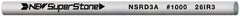Value Collection - Round Ceramic Finishing Stick - 50mm Long x 3mm Wide, 1,000 Grit - Exact Tooling