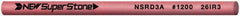 Value Collection - Round Ceramic Finishing Stick - 50mm Long x 2.35mm Wide, 1,200 Grit - Exact Tooling