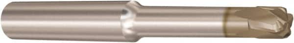 Seco - 2mm, 3 Flute, Single End, Solid Carbide, 1mm Corner Radius End Mill - 65mm OAL, 10° Helix, Right Hand Flute, 1mm LOC, Right Hand Cut, - Exact Tooling