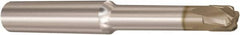 Seco - 2mm, 3 Flute, Single End, Solid Carbide, 1mm Corner Radius End Mill - 65mm OAL, 10° Helix, Right Hand Flute, 1mm LOC, Right Hand Cut, - Exact Tooling