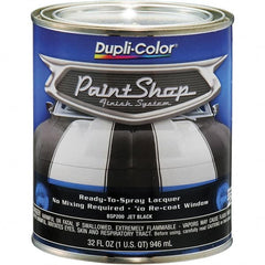 Dupli-Color - Jet Black Automotive Topcoat - 1 Qt Can - Exact Tooling
