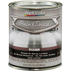 Dupli-Color - Clear Gloss Topcoat Automotive Topcoat - 1 Qt Can - Exact Tooling