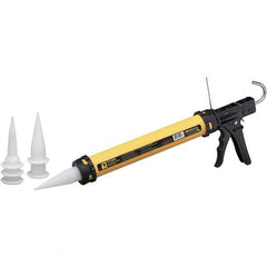 White Lightning - 11 to 20 oz Full Barrel Manual Caulk/Adhesive Applicator - Use with Single Cartridges - Exact Tooling
