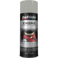 Dupli-Color - 12 oz Cast Coat Automotive Heat Resistant Paint - Metallic Finish, 500°F Max Temp, Comes in Aerosol Can - Exact Tooling