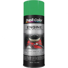 Dupli-Color - 12 oz Grabber Green Automotive Heat Resistant Paint - Gloss Finish, 500°F Max Temp, Comes in Aerosol Can - Exact Tooling