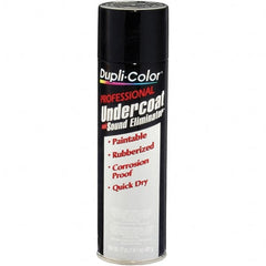 Dupli-Color - 17 oz Black Automotive Paintable Undercoating - Comes in Aerosol Can - Exact Tooling