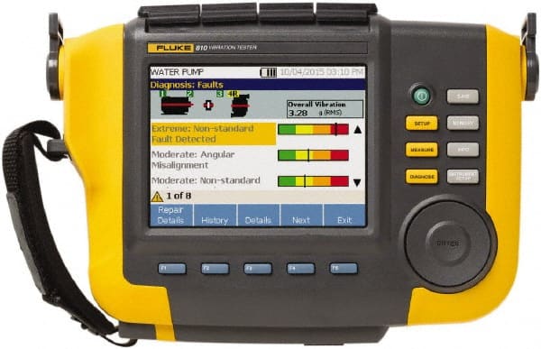Fluke - Vibration Meters Meter Type: Vibration Tester Vibration Measurement Range: 2 - 7000 Hz - Exact Tooling