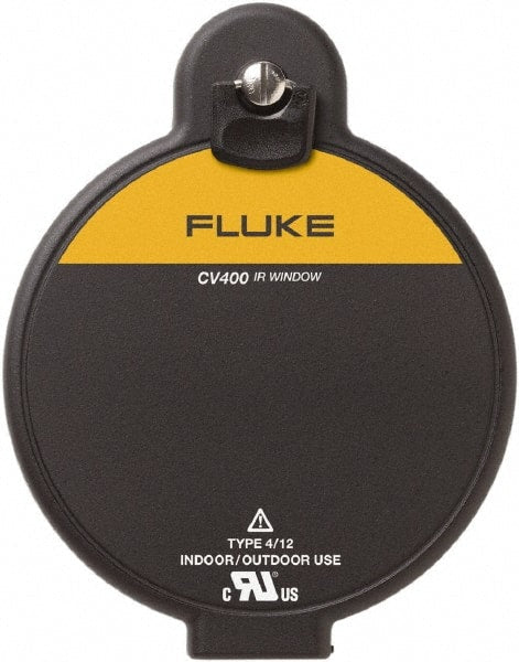 Fluke - 4\x94 Diam, Infrared Viewing Window - 9.35" View Area, .16\x94 Thickness, Use with Fluke IR Cameras - Exact Tooling