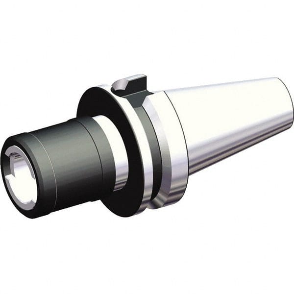 Kennametal - BT30 Taper Shank Tension & Compression Tapping Chuck - M4.5 to M12 Tap Capacity, 90.1mm Projection, Through Coolant - Exact Tooling