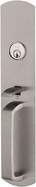 Von Duprin - Satin Chrome Finish, Stainless Steel Thumb Piece/Pull Trim - Exact Tooling