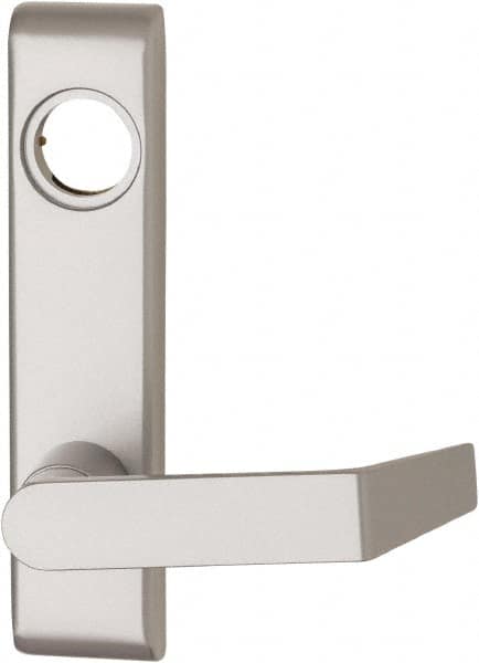 Falcon - Anodized Aluminum Finish, Stainless Steel Lever Trim - Nonhanded, For 19 Series - Exact Tooling