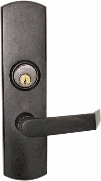Von Duprin - Anodized Aluminum Finish, Stainless Steel Night Latch Trim - Exact Tooling