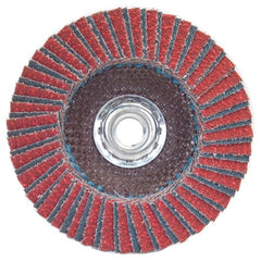5″ × 5/8″-11″ Flap Disc RedHeat Type 29 Fiberglass 80 Grit - Exact Tooling